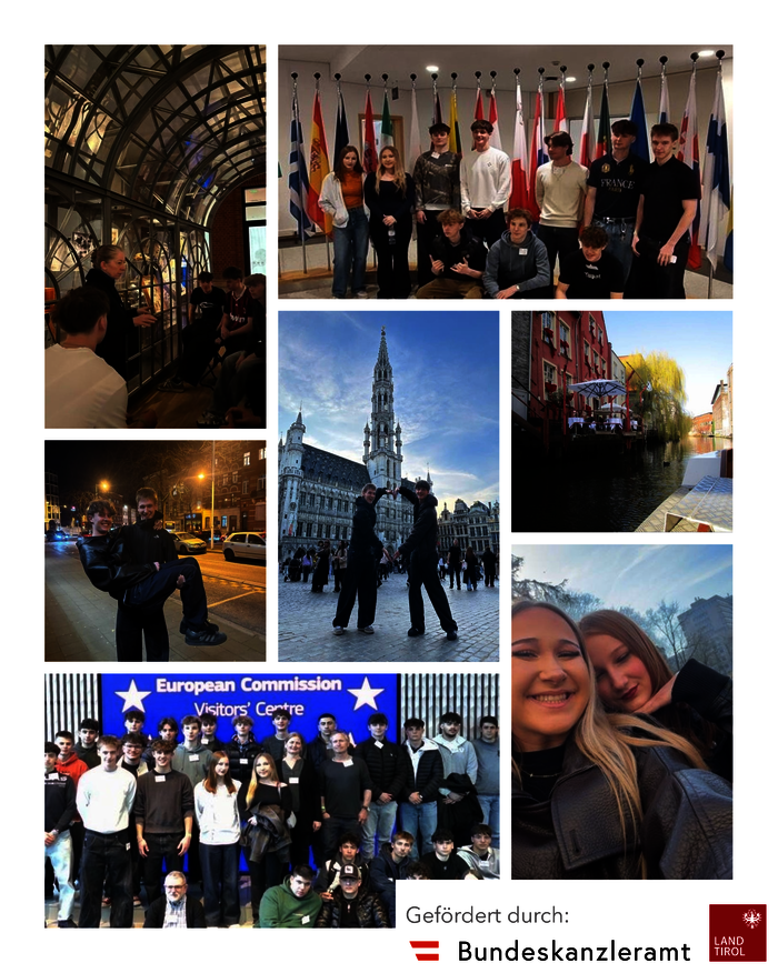 Brüssel-Exkursion der HTL Anichstraße in Kooperation mit ITT Buonarroti Trento und ITT Galileio Galilei Bozen – HTL Anichstraße