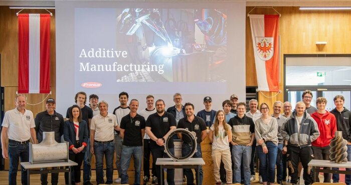 Fachvortrag der FRONIUS INTERNATIONAL GmbH zum Thema „Metall-3D-Druck“ & „Tag der offenen Tür“ an der Versuchsanstalt für Maschinenbau – HTL Anichstraße