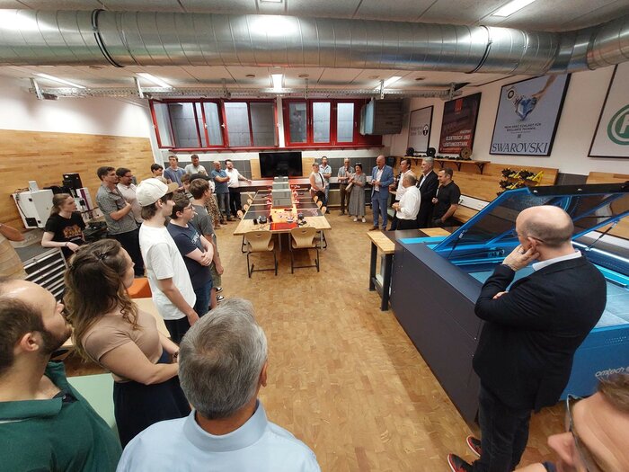 OpenMakerSpace htlinn.cubator eröffnet – HTL Anichstraße