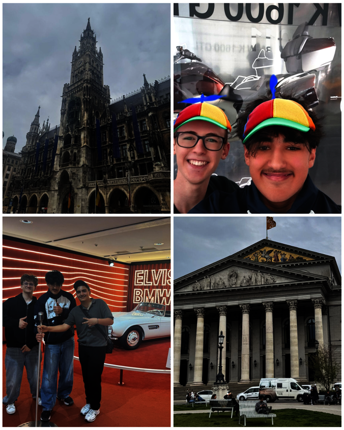 Die Klassen 2aHEL und 2bHEL auf technischer Erkundungstour in München – HTL Anichstraße