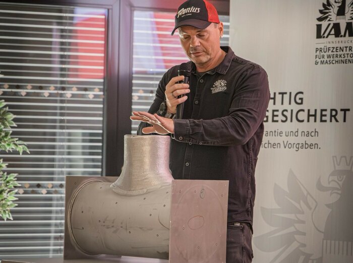 Fachvortrag der FRONIUS INTERNATIONAL GmbH zum Thema „Metall-3D-Druck“ & „Tag der offenen Tür“ an der Versuchsanstalt für Maschinenbau – HTL Anichstraße