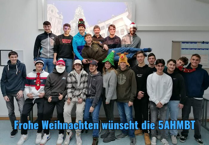 Frohe Weihnachten aus der Maschinenbauabteilung – HTL Anichstraße