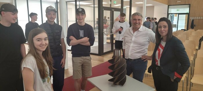 Fachvortrag der FRONIUS INTERNATIONAL GmbH zum Thema „Metall-3D-Druck“ & „Tag der offenen Tür“ an der Versuchsanstalt für Maschinenbau – HTL Anichstraße
